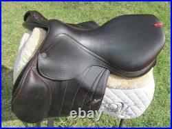 17.5 EQUIPE EK26 close contact jumping saddle-WIDE +2 TREE 2023 MODEL + COVER