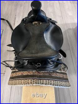 17 Allegany Mountain Trail Saddle And Weaver Saddle Blanket