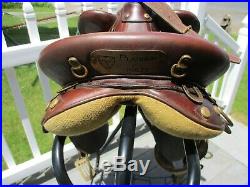 17'' Australian Stock Platinum Poley royal G Saddle w Horn & Fittings & girth