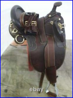 17 Australian Stock saddle full brown leather with full accessories