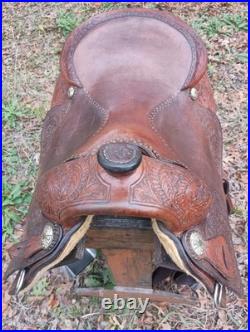 17 Cactus Cowhorse Reining Saddle Made in Texas Reiner