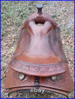 17 Cactus Cowhorse Reining Saddle Made in Texas Reiner