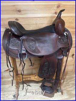 17 Circle Y Flex-Lite Western Trail Saddle Model 1552