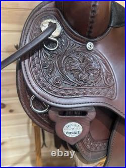 17 Circle Y Flex-Lite Western Trail Saddle Model 1552