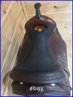 17 Circle Y Flex-Lite Western Trail Saddle Model 1552