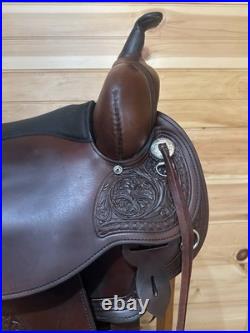 17 Circle Y Flex-Lite Western Trail Saddle Model 1552