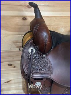 17 Circle Y Flex-Lite Western Trail Saddle Model 1552