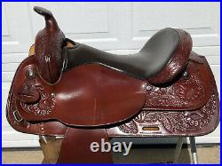 17 Circle Y PARK & TRAIL Western Horse Saddle Soft Leather