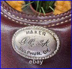 17 Genuine Billy Cook Cutting Saddle #4042 Rough Out Full QH Bars