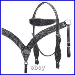 17 Western Horse Saddle American Leather Flex Trail Barrel Tack Hilason