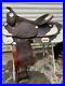 17_dark_oil_Western_show_saddle_with_tooled_light_oil_leather_raised_star_silver_01_gzo