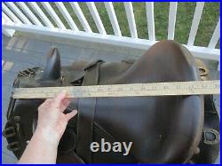 18'' Downunder Saddle Supply Co Australian Saddle Leathers irons, girth FQH BAR