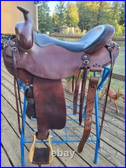 18 Inch R. W. Bowman Mule Saddle
