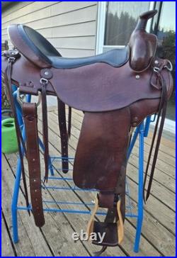18 Inch R. W. Bowman Mule Saddle