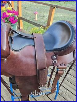 18 Inch R. W. Bowman Mule Saddle