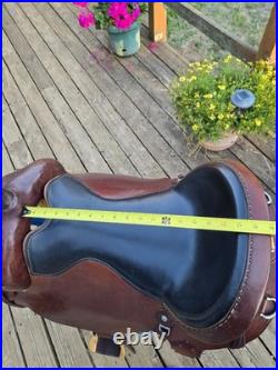 18 Inch R. W. Bowman Mule Saddle