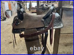18' Western Show Horse Saddle