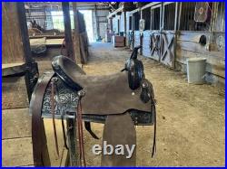 18' Western Show Horse Saddle
