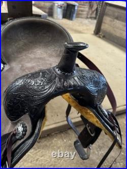 18' Western Show Horse Saddle