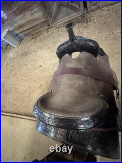 18' Western Show Horse Saddle