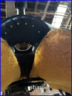 18' Western Show Horse Saddle