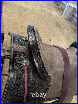 18' Western Show Horse Saddle