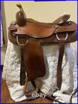 18 inch jays saddle Handcrafted Maker Saddle