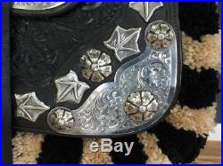 1930s EDWARD BOHLIN SILVER MOUNTED PARADE SADDLE NICE