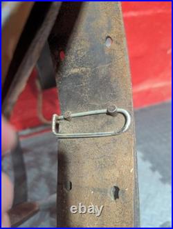 1940s Hereford Ranch Saddle withMetal Horn