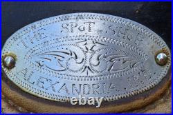 1940s TED FLOWERS SIGNED THE SPOT SHOP RARE PARADE SADDLE 2 BREAST COLLARS VTG