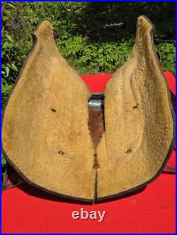 1940s TED FLOWERS SIGNED THE SPOT SHOP RARE PARADE SADDLE 2 BREAST COLLARS VTG