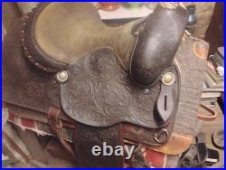 1978 Price McLaughlin Summer Circuit Reining Saddle. Everything Original