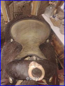 1978 Price McLaughlin Summer Circuit Reining Saddle. Everything Original