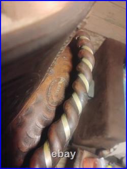 1978 Price McLaughlin Summer Circuit Reining Saddle. Everything Original