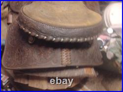 1978 Price McLaughlin Summer Circuit Reining Saddle. Everything Original