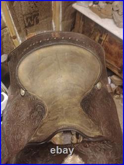 1978 Price McLaughlin Summer Circuit Reining Saddle. Everything Original