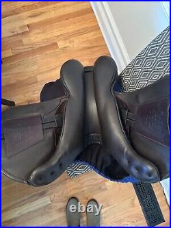 2023 County Solution Monoflap, 18 inch, Med Tree, SR Panels, Brown Leather