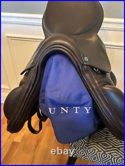 2023 County Solution Monoflap, 18 inch, Med Tree, SR Panels, Brown Leather