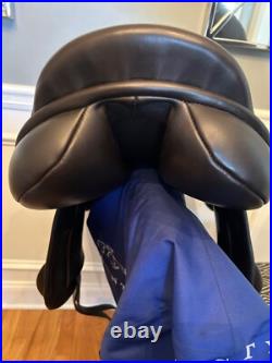 2023 County Solution Monoflap, 18 inch, Med Tree, SR Panels, Brown Leather