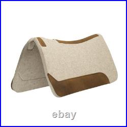 30x30 Felt s Saddle Pad, 1 Count (Pack of 1), Tan