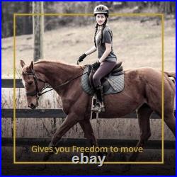 3D Air-Mesh Fleece Half Pad, Impact Protection & Therapeutic Gel Padding Engl