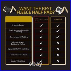 3D Air-Mesh Fleece Half Pad, Impact Protection & Therapeutic Gel Padding Engl