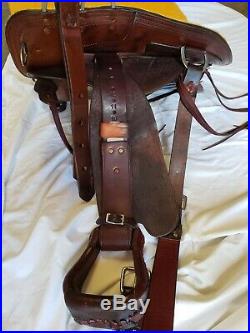 4136 Reinsman Comfort Fit Trail Saddle WESTERN 16 with Breast Collar & Rear Cinch