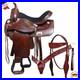 42HS_16_In_Western_Horse_Treeless_Trail_Pleasure_Saddle_American_Leather_Tack_01_cki