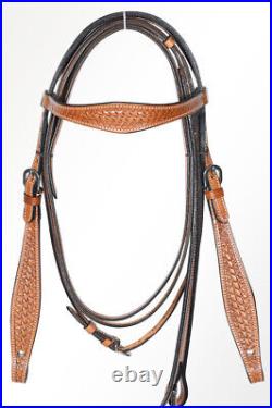 44SS Kids Youth Children Miniature Pony Saddle Leather Trail Western Tack