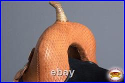 75HS 16 Treeless Western Trail Barrel Racing American Leather Saddle Hilason