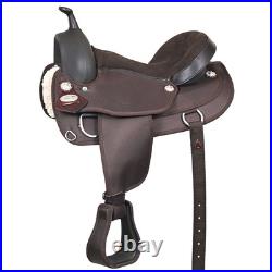 82HS Hilason Flex Tree Western Horse Saddle Cordura Synthetic Trail & Pleasure