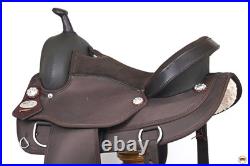 82HS Hilason Flex Tree Western Horse Saddle Cordura Synthetic Trail & Pleasure