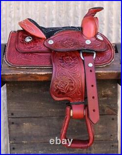 8 Trail Pleasure Kids Youth Toddler Only Western Horse Mini Saddle
