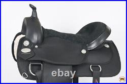 91HS Hilason Flex Tree Western Horse Saddle Cordura Synthetic Trail & Pleasure